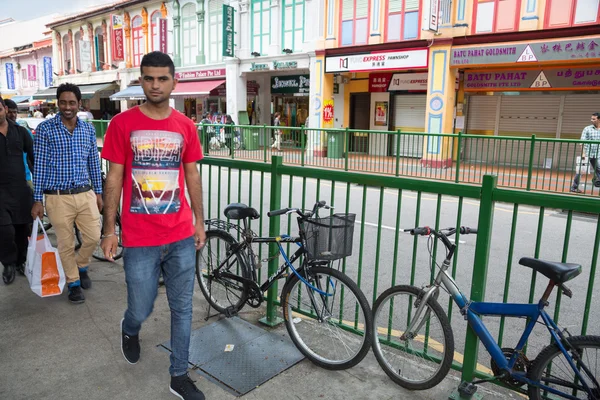 Distrito étnico Little India in Singapore — Fotografia de Stock