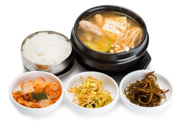 Pollock Karaca çorba ve baharatlı salata