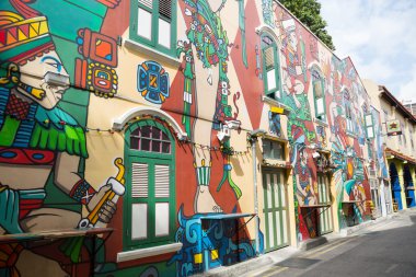 Hacı Lane Kampong Glam, Singapur olduğunu