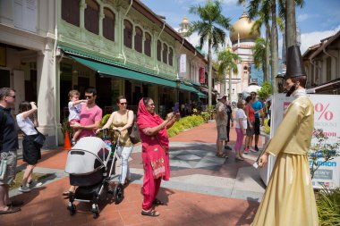 Kampong Glam, Singapur 'da turistler