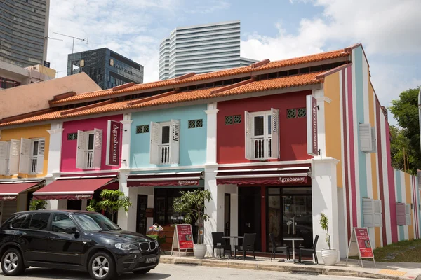 On the streets Kampong Glam in Singapore — Stock Photo, Image