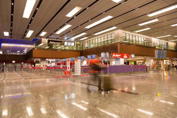 Aeropuerto Internacional de Changi en Singapur — Foto de Stock