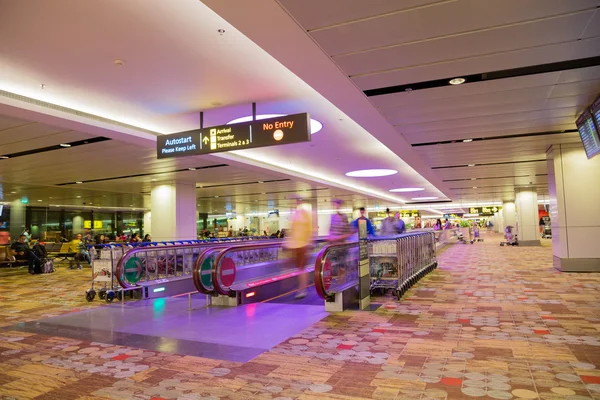 Changi International Airport in Singapore Stockfoto
