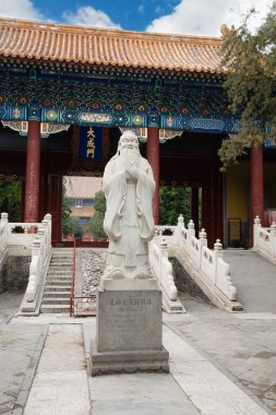 Sculpture philosopher Confucius in Beijing