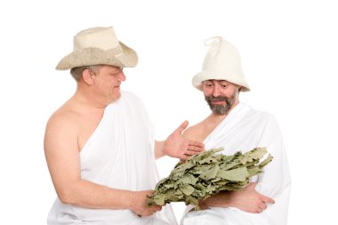 Geleneksel kıyafetleri Rus Bath erkeklerde