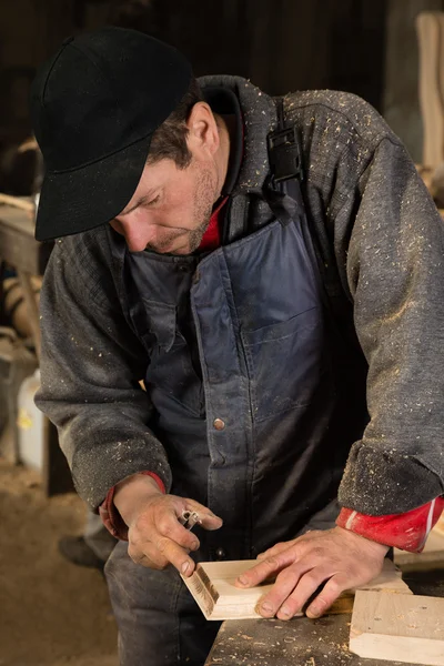 Tischler Werkstücke für Möbel — Stockfoto