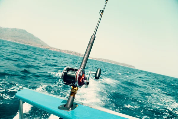 Trolling tropical fish in the Andaman Sea, Tailândia — Fotografia de Stock