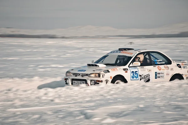 Rally sprint. Kazakstan. — Stockfoto