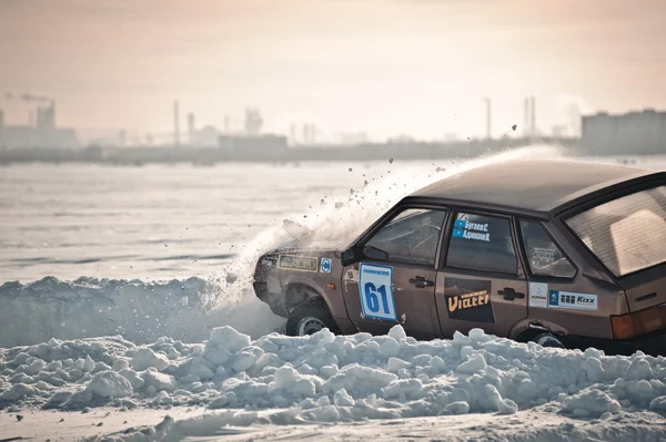 Sprint de rallye. Kazakhstan . — Photo