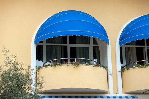 Balcony of a luxury hotel — Stock Image Balcony of a luxury hotel Royalty Free Stock Photos