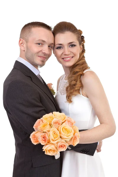 Junges Hochzeitspaar — Stockfoto