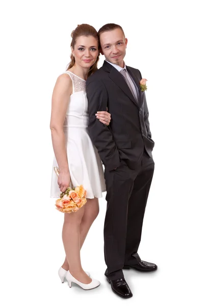 Young wedding couple — Stock Photo, Image