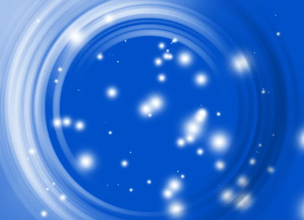 Синьо-білий спіральний фон з плямами — стокове фото