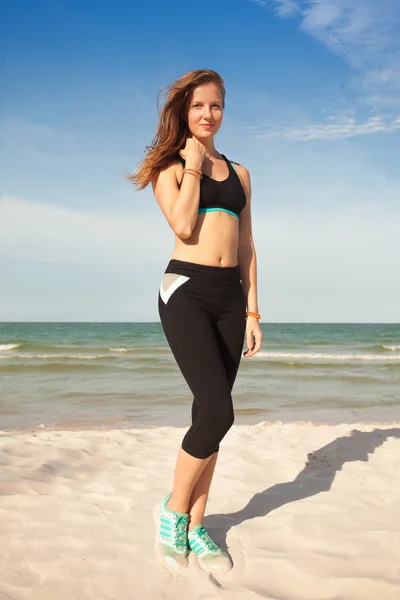 Woman in sport wear — Stock Photo, Image