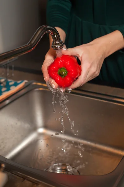 Under water is pepper — Stock Photo, Image