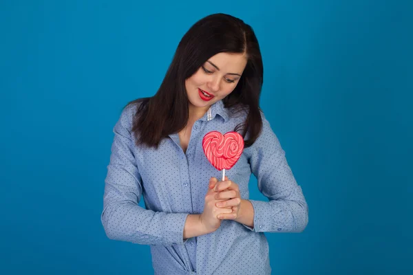 Heart shaped candy — Stock Photo, Image