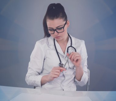 Hemşire ve tıp kağıtları