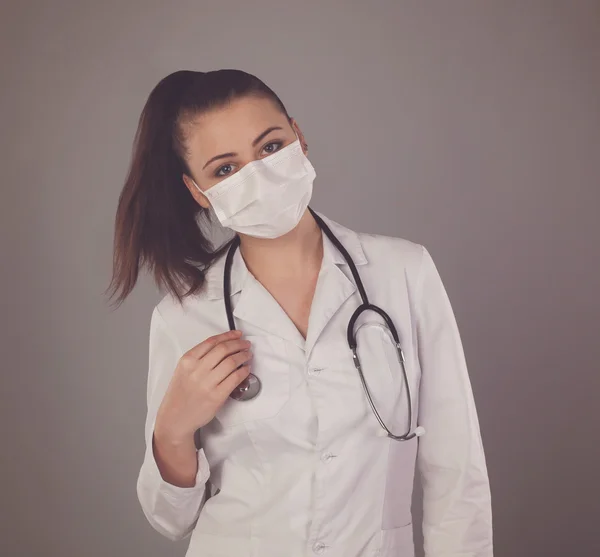 Nurse in gauze — Stock Photo, Image