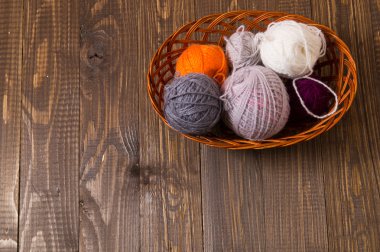 Bir sepet içinde farklı clews vardır