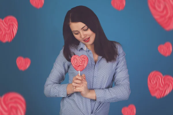 ハート形のお菓子 — ストック写真