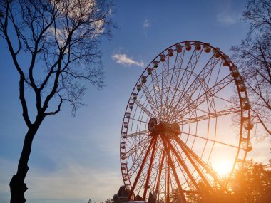 Park içinde heyecan verici Farrish tekerlek