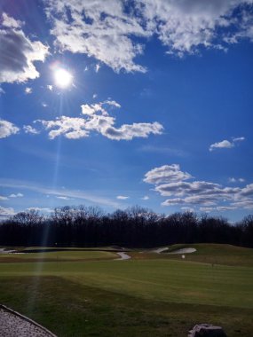 Golf oyun açık havada