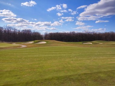 Golf oyun açık havada