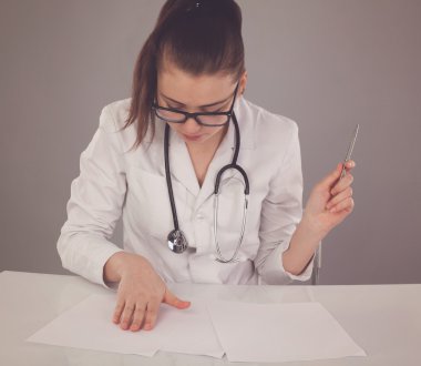 Sağlık stetoskop hemşire