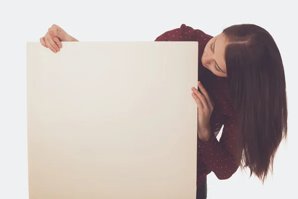 Blick auf die Leinwand — Stockfoto