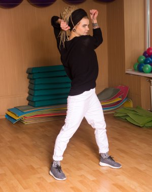 Hareket içinde patenci 