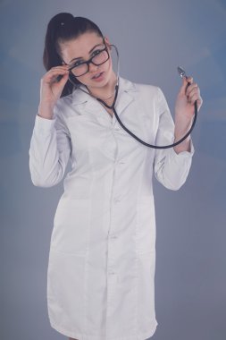 İçinde ears ile stetoskop