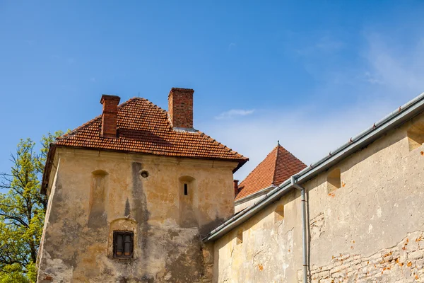 Veduta ravvicinata dell'antico castello — Foto Stock