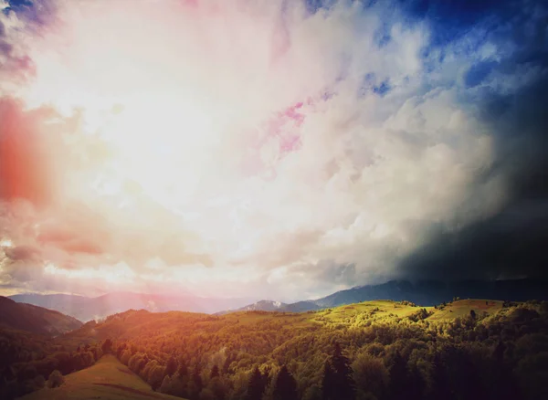 Increíble vista desde la montaña — Foto de Stock