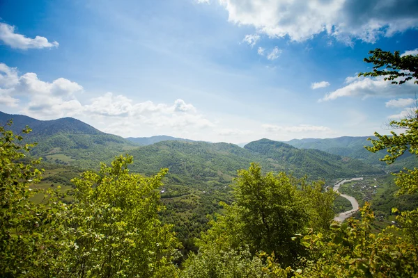 Maravilloso paisaje de montaña verde — Foto de Stock