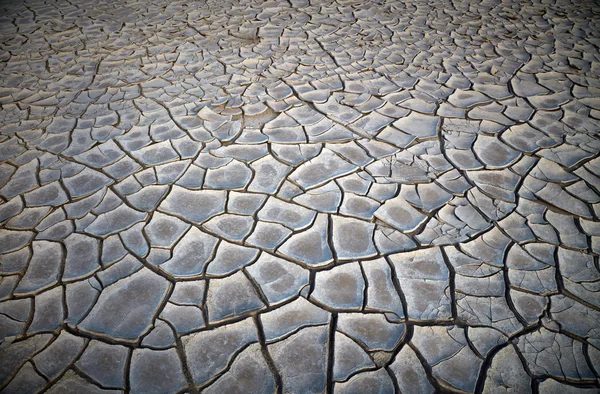 Fundo terra seca e rachada — Fotografia de Stock