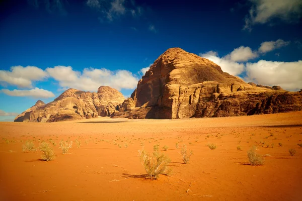 Wadi rum çöl, jordan — Stok fotoğraf