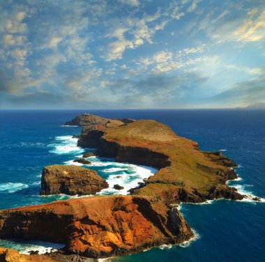 Madeira. Ada - Ponta de Sao Lourenco Doğu ucu