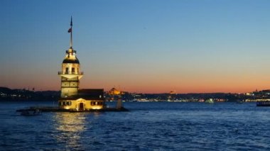 Kız Kulesi. Istanbul, Türkiye (Kiz Kulesi - Üsküdar)