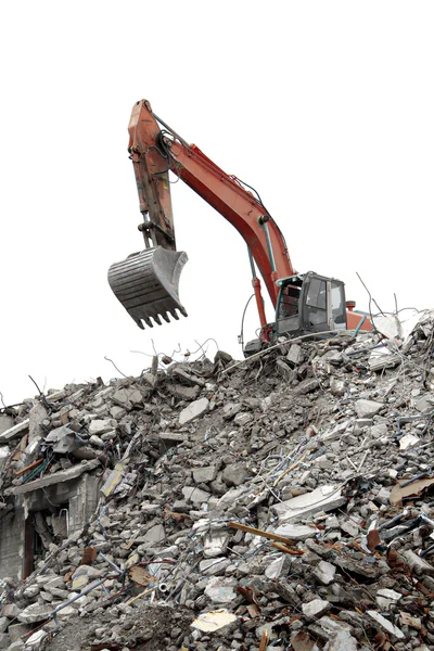 Ev üzerinde çalışıyor Ekskavatör