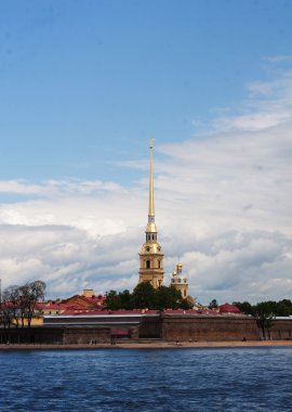 St-Petersburg, Rusya. Neva Nehri.