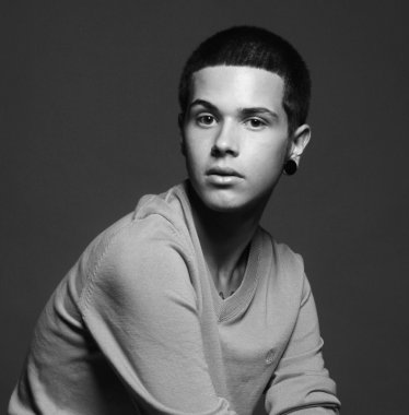 dövmeli erkek manken