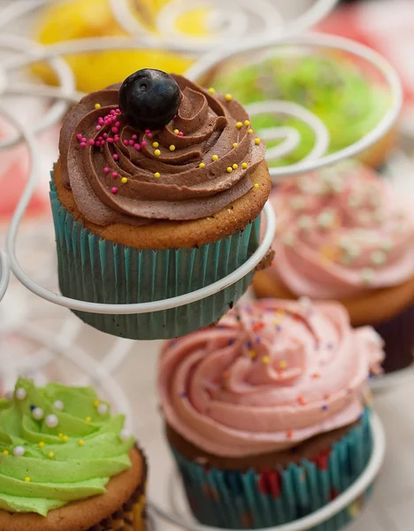 Jahrgangs-Cupcakes — Stockfoto