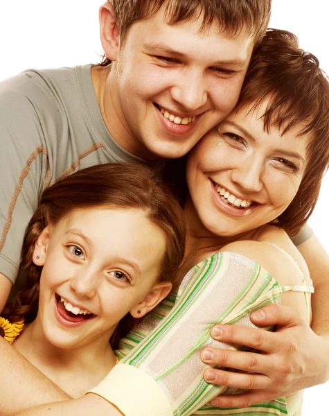 Glückliche Familie — Stockfoto