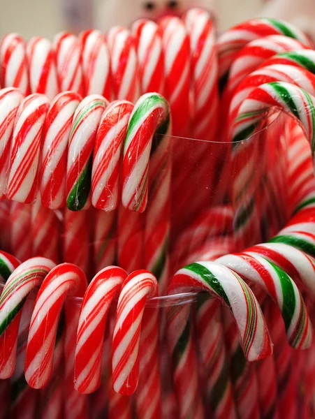 Christmas Candy Canes — Stock Photo, Image