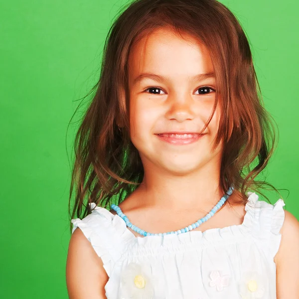 Happy little girl. — Stock Photo, Image