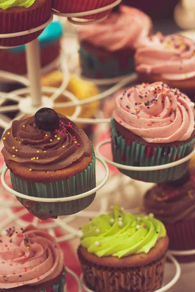 Vintage cupcakes — Stock Photo, Image