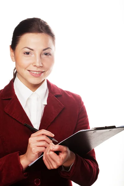 Mujer de negocios sonriente —  Fotos de Stock