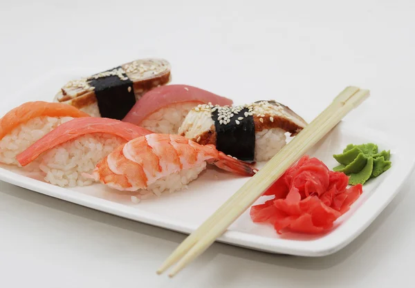 Sushi. gutes japanisches Essen. — Stockfoto