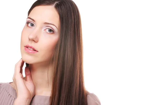 Beautiful woman face — Stock Photo, Image