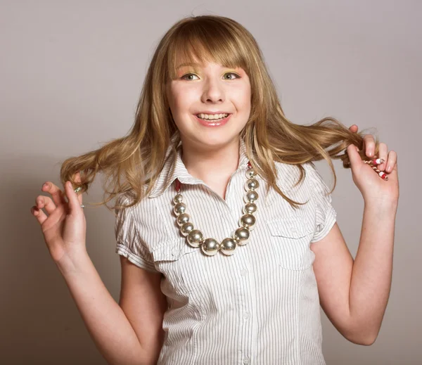 Menina adolescente inocente — Fotografia de Stock